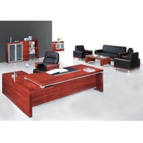 Hot Sale Elegant Design Red Wooden Simple Stylish Office Furniture/ Boss Desk