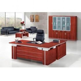 Antique Red Wooden Elegant Design Office Boss Desk/ Office Furniture