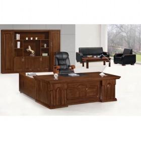 High Quality 1.6m M Size Wooden Office Desk/ Boss Desk/ Office Furniture