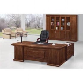Good Quality Large Size Luxury Wooden 2.4m Office Boss Desk