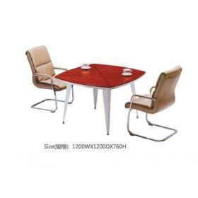 High Rank Luxury Design Eco-friendly Two Seats Conference Desk Set