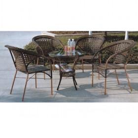 High Quality Modern Style Rattan Dinning Set