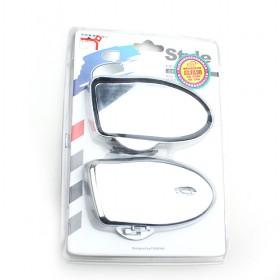 Good Quality White Plastic Arch Panoramic Rectangular Blind Spot Rear View Mirror