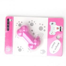 Cute Pink Bone Shape Plastic And Stainless Steel Nail Trimmer/ Fingernail Clippers