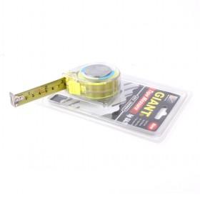 5 Meter Yellow Tape Measure, Portable Steel Tape With Plastic Shell, Home Use
