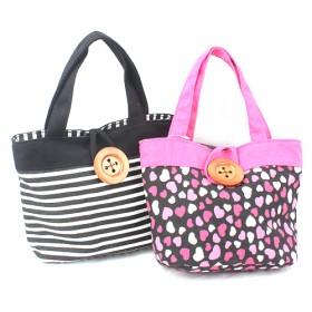 Fashion Cloth Bag With Big Button, Cheap Handbags, Shoulder Bags sku ...