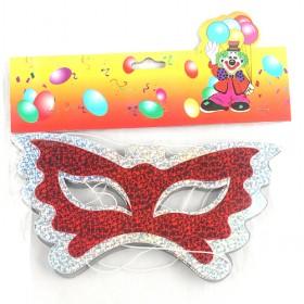 Red White And Purple Cat Shining Plastic Eye Masks