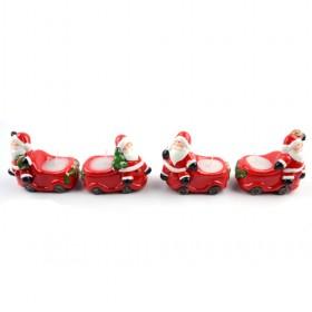 Cars Christmas  Candle Sticks