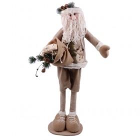 Brown Santa Clause Christmas Doll