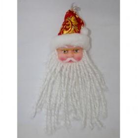 Smiling Happy Santa Claus With Red Hat Mask