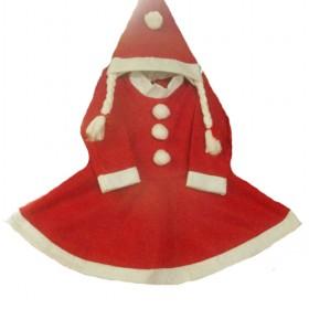 Girls Santa Claus Suit For