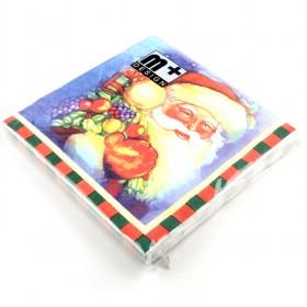 New Christmas Man Paper Napkin Serviettes For Christmas Party 33X33cm