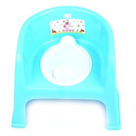 Hot Sale Full Shinny Blue And White Baby Potty Seat/ Toilet Seat Chair/ Toddler Potty