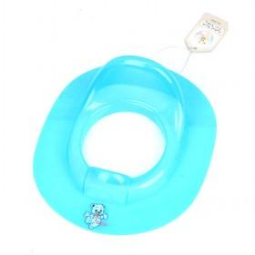 Light Blue Plastic Inflated Musical Baby Potty Seat/ Best Training Potty/ Toilet Seat Chair