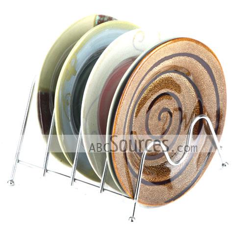 wholesale 20cm Round Ceramic Plate, Decorative Plate, Sprial Design