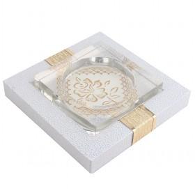 White Gold Square MDF Cigarette