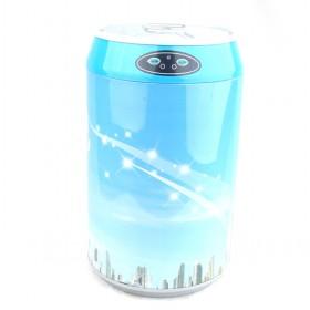 New Style Fashion Blue Sky Cola Shape Sensor Dustbin
