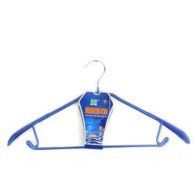 Cheap And Good Quality Blue Plastic And Metal Hanger