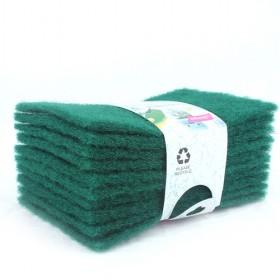 Good Quality 10 Pcs Dark Green Magic Cleaning Sponge Set