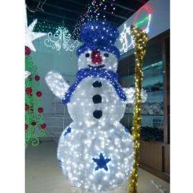 Snowman Christmas Lights