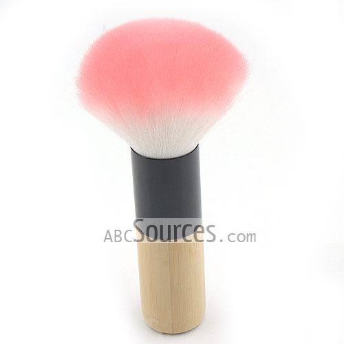 wholesale High Grade Blush Brush Black Wooden Handle Ulstra Soft
