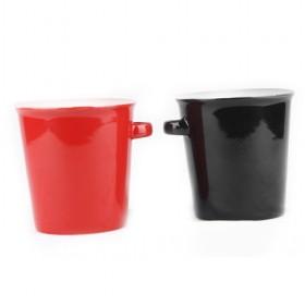 Novelty Red And Black With Short Handle/ Water Cups/ Coffee Mugs For Sale