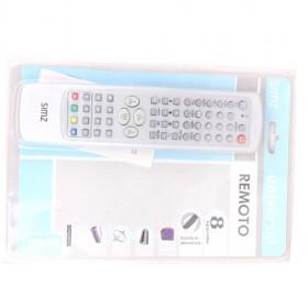 8 In 1 High Quality White Universal Remote Control With 2 Lights Necessary Electric Replacement
