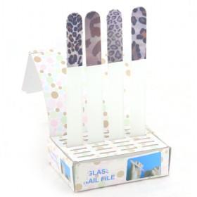 Animal Skin Print Nail File Buffer Nail Art Tool Easy And Ready For Use General Manicure / Pedicure Purpose