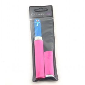 Pink Nail File Buffer Nail Art Tool Easy And Ready For Use General Manicure / Pedicure Purpose