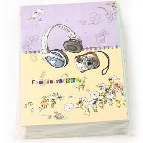Best Selling Earphone Notebook,misdo Licca Note Book, Wholesale Free Shipping Kawaii Jotter, Korean Design Notepad