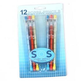 2 Sets Lovely Mechanical Pencil,Cartoon HB Pencil,fashion Students Pencil