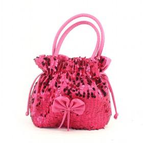 Elegant Modern Design Red Blingbling Multifunctional PU Zipping Cosmetic Makeup Bag
