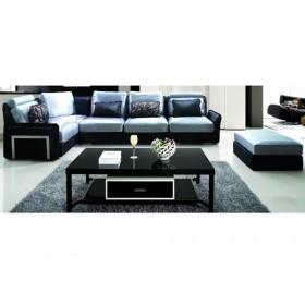 Hot Sale Valuable Black Fabric Sectional Sofa