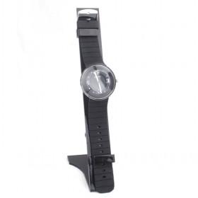 Whole Black Polished Mirror Surface Design Waterproof Boy Sport Watch