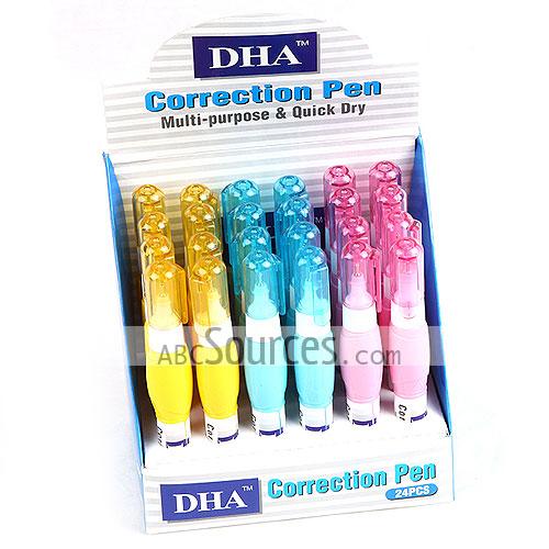 wholesale Customize 3 Colors Correction Fluid Correction PenLC072611213