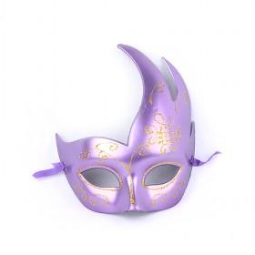 Light Purple Mask, Halloween Mask, Party Mask