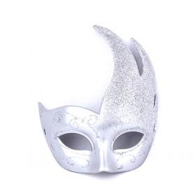 Pure White Mask, Halloween Mask, Party Mask