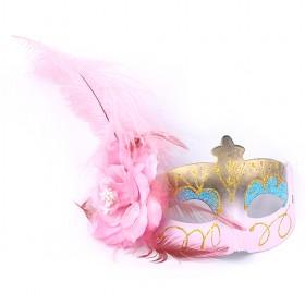 Pink Mask, Halloween Mask, Party Mask