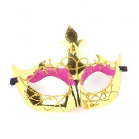 Gold Mask, Halloween Mask, Party Mask