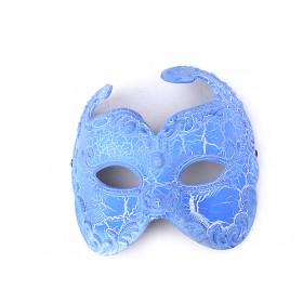 Shining Blue Mask, Halloween Mask, Party Mask
