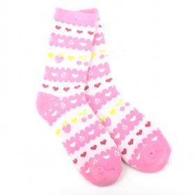 Pink Cotton Girls Socks 3-6year,breathe Freely Princess,ballet Shoes,lace And Rose