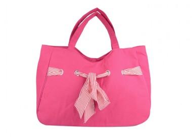 Large Size Modern Pink Multifunctional Nice Design Handle Lifting Renewable Shopping Bags