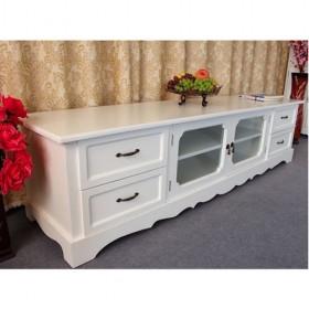 M Size 200cm White Wooden TV Cabinet/ tv stands/ tv furniture