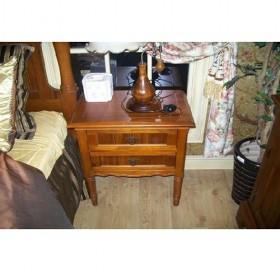 Small Cute Design Wooden Bedside Table