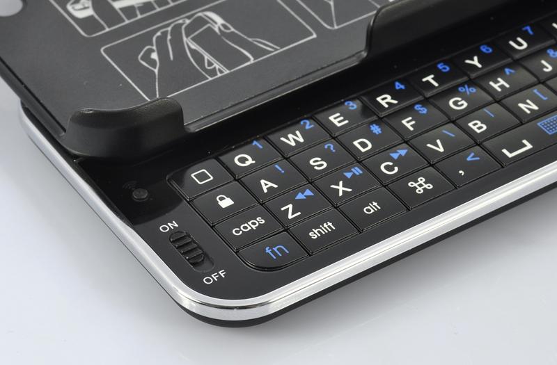 wholesale Sliding QWERTY Bluetooth Keyboard for iPhone 5 Thin Design