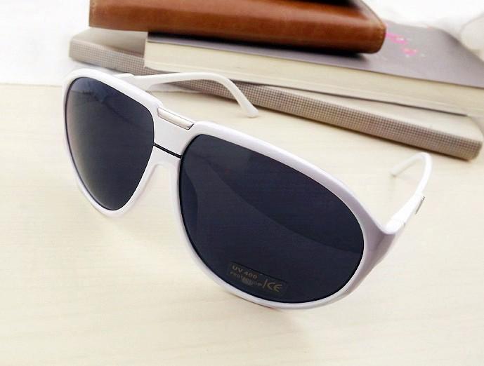 wholesale Retro Stripe High Quality Sunglass WhiteQZ12062541