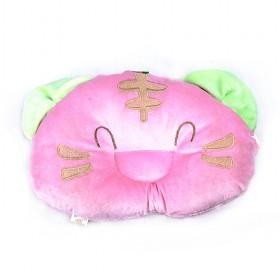 Cute Soft Pink Tiger Smiling Face Baby Use Pillow