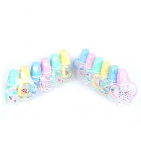 Good Quality Multi-colors Cartoon Prints Vacuum Insulation Feeding Bottle Set With Double Holders