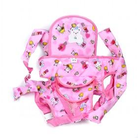 Lovely Pink With Cartoon Prints Decorative Octopus Baby Carriers