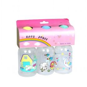 Small Size Multicolors Safe Milk Feeding Bottle Set